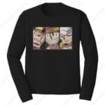 Luffy Law Kid Embroidery Design - One Piece Anime Embroidery Design