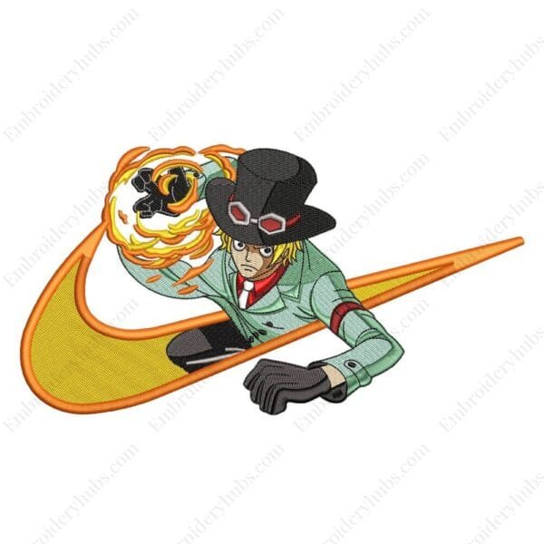 Sabo Swoosh - One Piece Nike