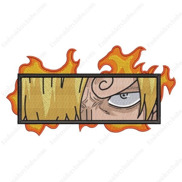 Sanji Eyes Fire - One Piece