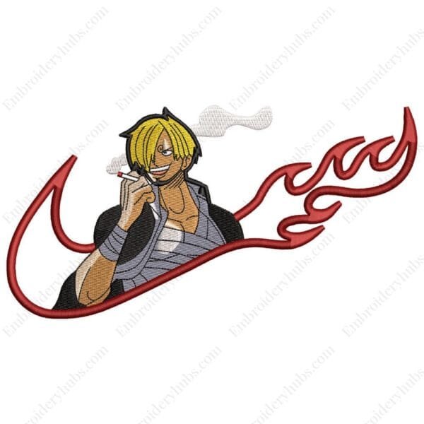 Sanji Swoosh - One Piece Nike
