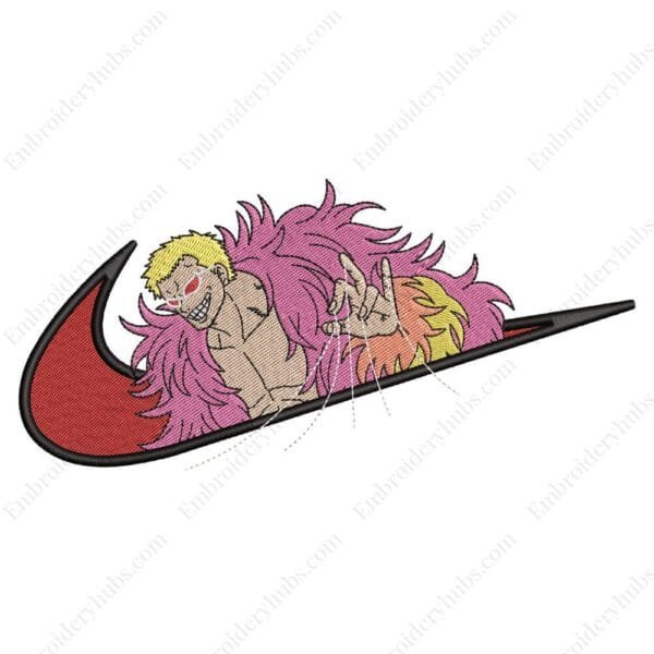 Doflamingo Swoosh - One Piece Nike