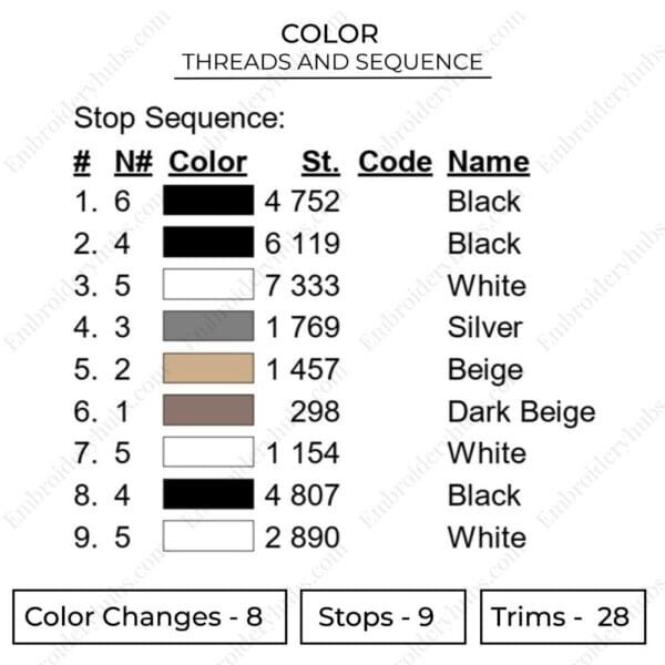 Kenpachi Swoosh Embroidery Design - Bleach Nike Anime Embroidery Design