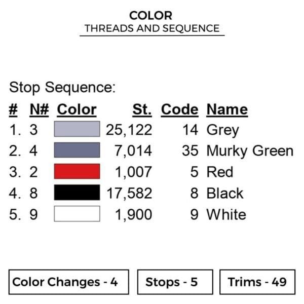 Statue of God Smile Embroidery Design - Solo Leveling Anime Embroidery Design