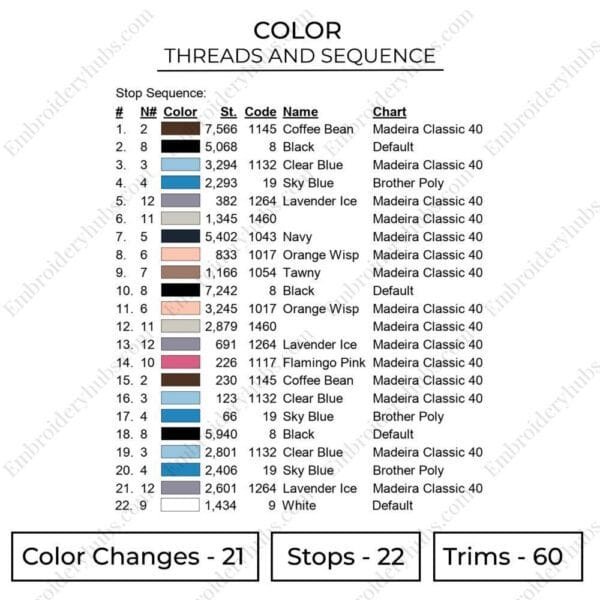 Inosuke Attack Embroidery Design - Demon Slayer Anime Embroidery Design