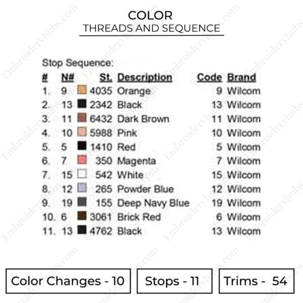 Baki Swoosh Embroidery Design - Baki Nike Anime Embroidery Design