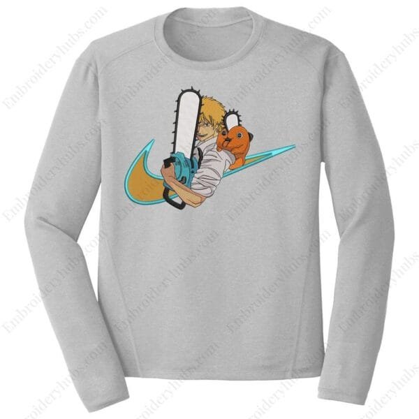 Denji Pochita Swoosh - Chainsaw Man Nike