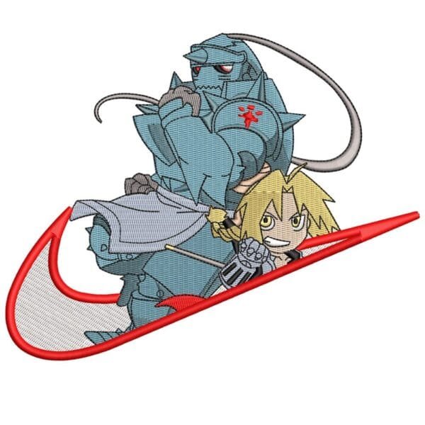 Edward Elric Swoosh - Fullmetal Alchemist Nike