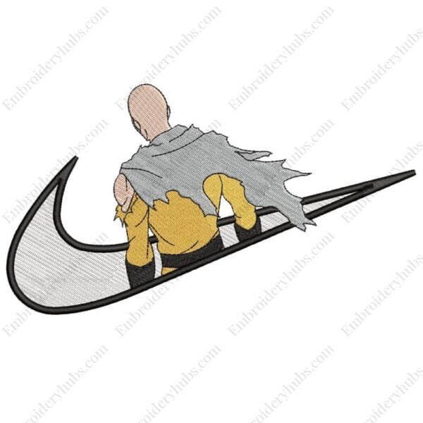 Saitama Swoosh - One Punch Man Nike