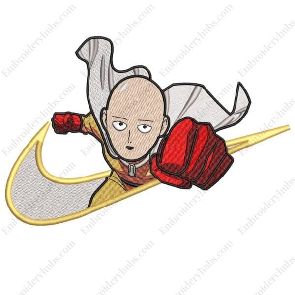 Saitama Swoosh - One Punch Man Nike