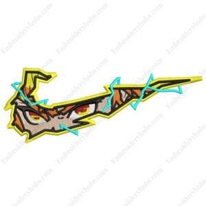 Zenitsu Swoosh - Demon Slayer Nike