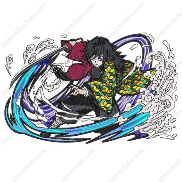 Giyu Attack - Demon Slayer