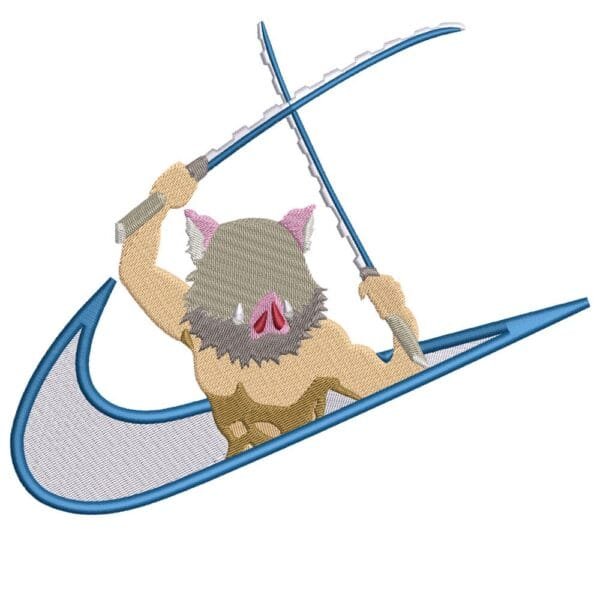 Inosuke Swoosh - Demon Slayer Nike