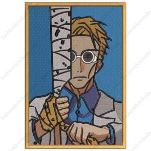 Nanami Weapon Embroidery Design - Jujutsu Kaisen Anime Embroidery Design