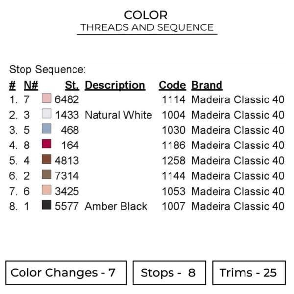 Bakugo Eyes Embroidery Design - My Hero Academia Anime Embroidery Design