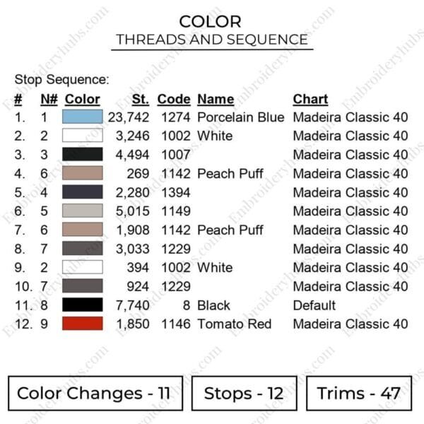 Zabuza Embroidery Design - Naruto Anime Embroidery Design