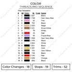 Obito Swoosh Embroidery Design - Naruto Nike Anime Embroidery Design