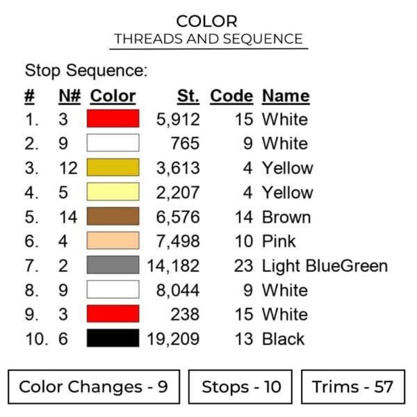 Gemini Saga Evil Embroidery Design - Knights of the Zodiac Anime Embroidery Design