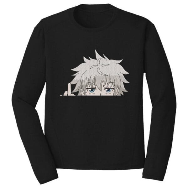Killua Finger Embroidery Design - Hunter x Hunter Anime Embroidery Design