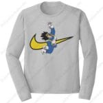 Vegeta Swoosh Embroidery Design - Dragon Ball Nike Anime Embroidery Design