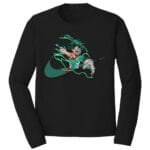 Midoriya Swoosh Embroidery Design - My Hero Academia Nike Anime Embroidery Design