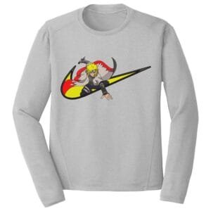 Naruto Nike Anime Embroidery Design