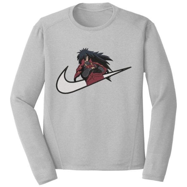 Madara Swoosh Embroidery Design - Naruto Nike Anime Embroidery Design