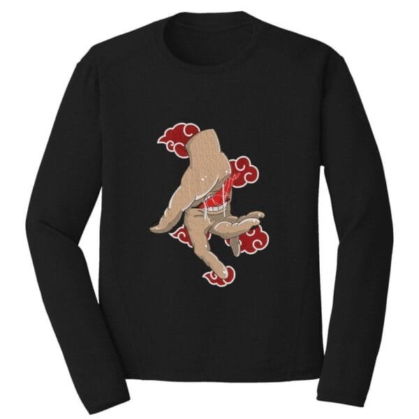 Deidara Hand Embroidery Design - Naruto Anime Embroidery Design