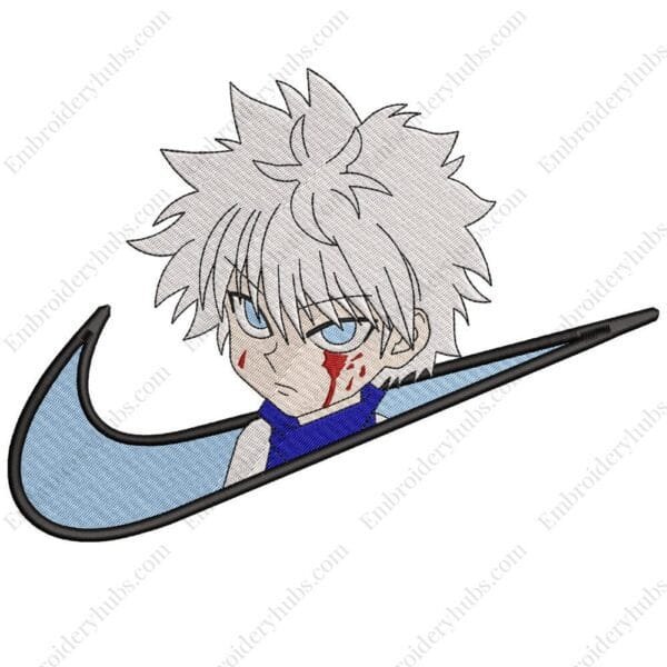 Killua Swoosh - Hunter X Hunter Nike