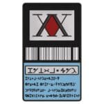 Hunter License Embroidery Design - Hunter x Hunter Anime Embroidery Design