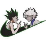 Gon X Killua Swoosh - Hunter X Hunter Nike