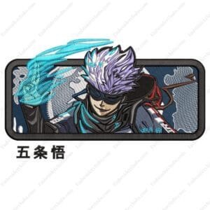 Gojo Embroidery Design - Jujutsu Kaisen Anime Embroidery Design