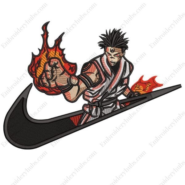 Sukuna Swoosh - Jujutsu Kaisen Nike