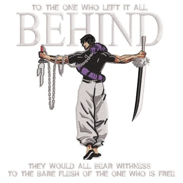 Toji Behind - Jujutsu Kaisen