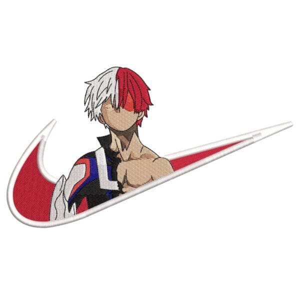 Todoroki Swoosh - My Hero Academia Nike