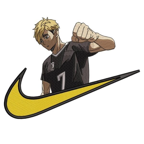 Atsumu Miya Swoosh - Haikyuu Nike
