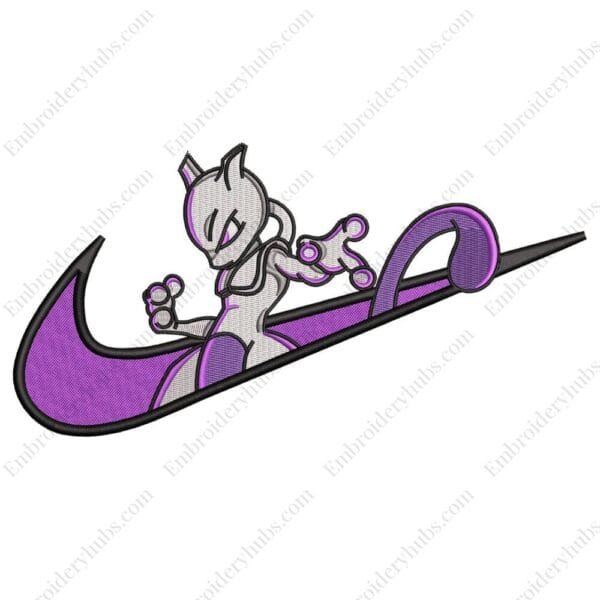 Mewtwo Swoosh - Pokemon Nike