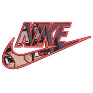 Itachi Nike Embroidery Design - Naruto Nike Anime Embroidery Design