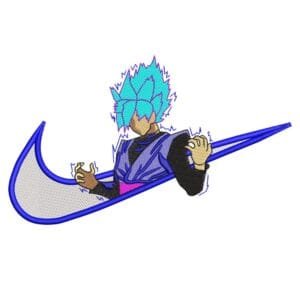 Goku Blue Swoosh - Dragon Ball Nike