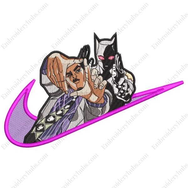Killer Queen Swoosh - Jojo'S Bizarre Adventure Nike