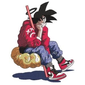 Goku On Cloud - Dragon Ball