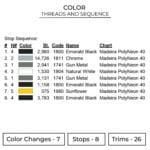 David Laser Eyes Embroidery Design - Greek Gods Embroidery Design