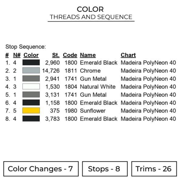 David Laser Eyes Embroidery Design - Greek Gods Embroidery Design