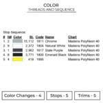 Democritus Embroidery Design - Greek Gods Embroidery Design