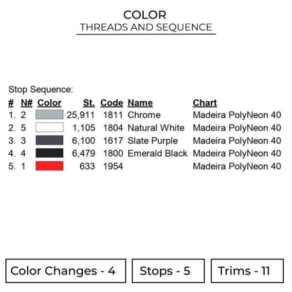 Medusa Embroidery Design - Greek Gods Embroidery Design