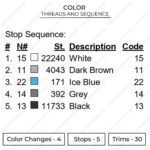 Light Fury Embroidery Design - How to Train a Dragon