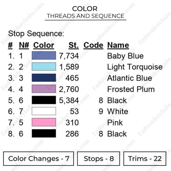 Stitch Embroidery Design - Lilo & Stitch