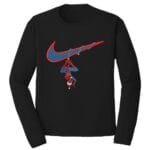 Spiderman Christmas Swoosh - Spiderman Nike Superhero