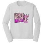 Angel Gym Embroidery Design - Lilo & Stitch