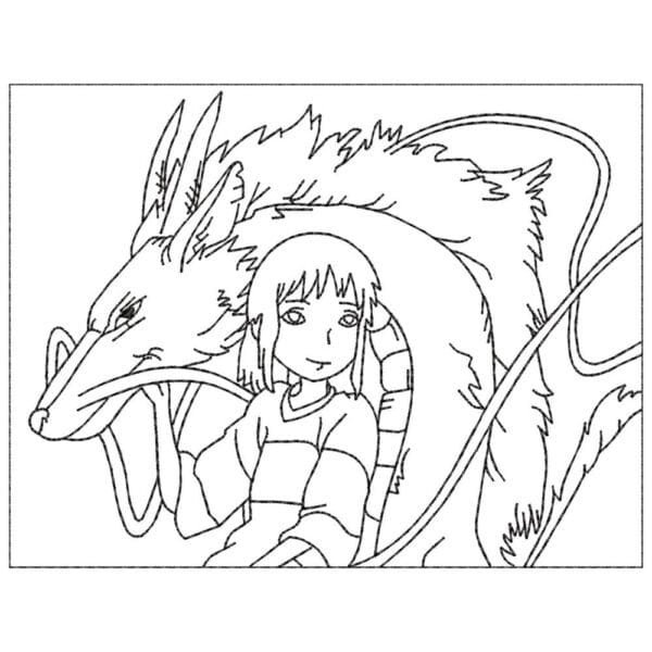 Chihiro Dragon - Spirited Away
