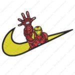 Iron Man Swoosh - Iron Man Nike Superhero